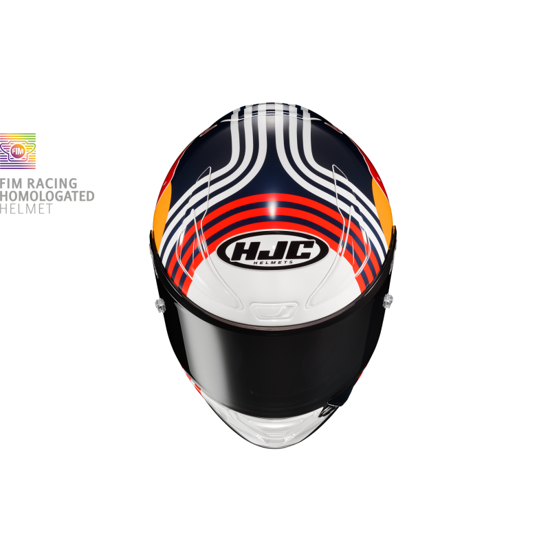 HJC RPHA-1N Red Bull Austin GP Full Face Motorcycle Helmet - PSB